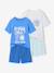 Pack of 2 surf pyjama shorts blue 