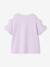 Girl's short-sleeved t-shirt lilac 