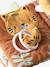 Giraffe Activity Book, Tanzania brown+orange 