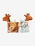 Giraffe Activity Book, Tanzania brown+orange 