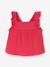 Girl's sleeveless t-shirt raspberry pink 