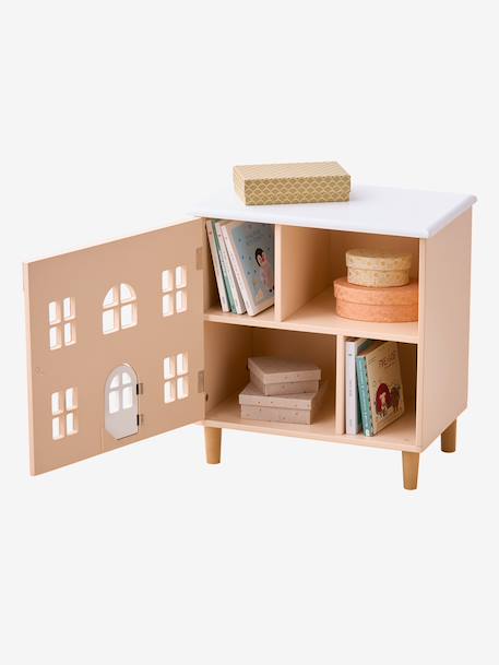 Doll's house bedside table rose 
