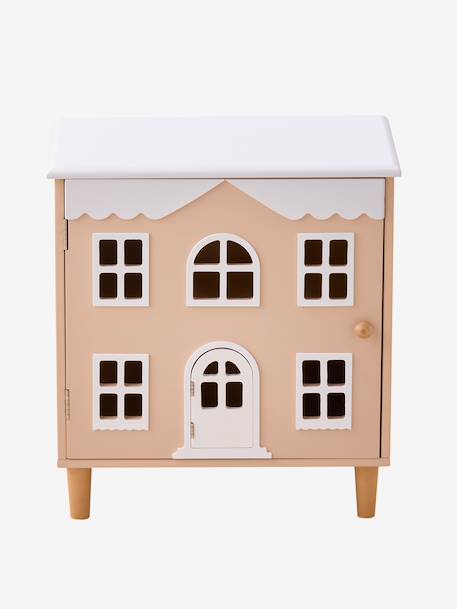 Doll's house bedside table rose 