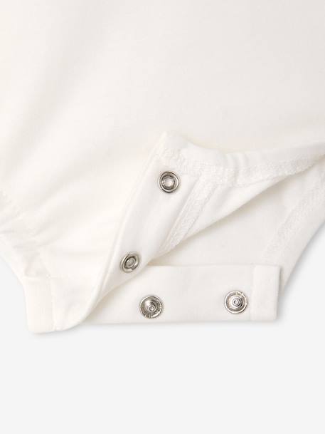 Bodysuit, short and band for head accessories for hair set ecru 