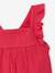 Girl's sleeveless t-shirt raspberry pink 