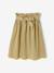 Mid-length skirt khaki 