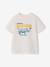 Cotton t-shirt and short set for boys ecru 