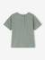 Boys' short-sleeved T-shirt sage green 