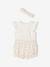 Bodysuit, short and band for head accessories for hair set ecru 