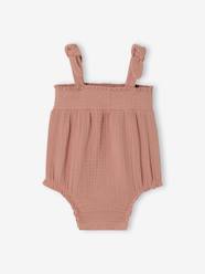 Baby-Romper with cotton braces 