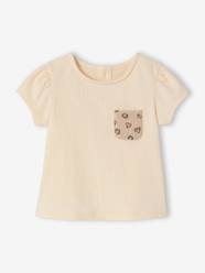 Baby-T-shirts & Roll Neck T-Shirts-T-Shirts-Girl's short-sleeved T-shirt 