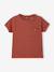 Pack of 2 organic cotton pyjama shorts tomato red 