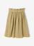 Mid-length skirt khaki 