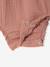 Romper with cotton braces clay beige 