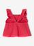 Girl's sleeveless t-shirt raspberry pink 