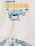 Cotton t-shirt and short set for boys ecru 
