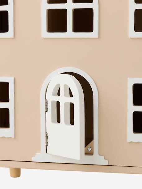 Doll's house bedside table rose 