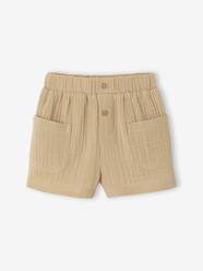Baby-Cotton muslin short for babies