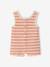 Striped baby playsuit ecru 