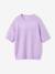 Girl's short-sleeved jumper JONEN lilac+rose 