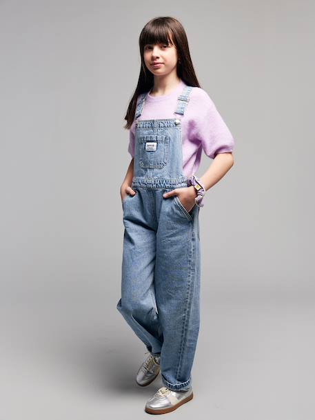Girl's short-sleeved jumper JONEN lilac+rose 