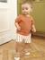 Customisable T-shirt and short set hazel+sage green 