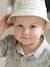Reversible cotton bucket hat for baby boys ecru 