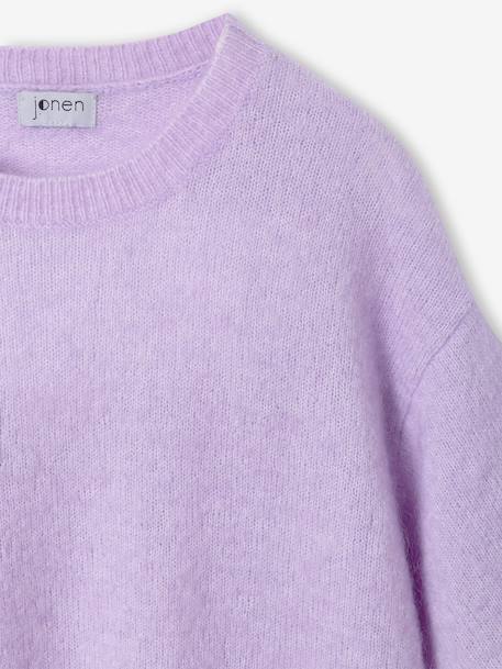 Girl's short-sleeved jumper JONEN lilac+rose 