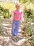 Embroidered Susan wide-leg jeans for girls bleached denim+deep blue+denim blue+medium blue 