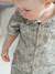 Baby boy shirt and short set sage green 