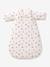Customisable baby sleep bag with detachable sleeves ecru 
