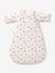 Customisable baby sleep bag with detachable sleeves ecru 