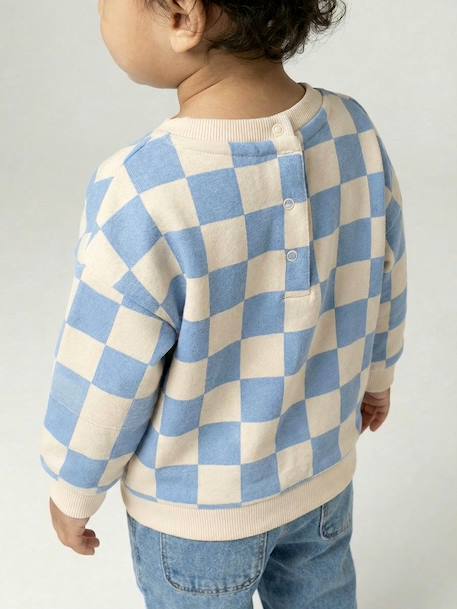 Boys' 'Team Soleil' sweatshirt grey blue 