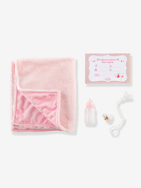 Newborn baby doll 42 cm rose 