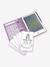KIDYWOLF mini Kidydraw drawing tablet fir green+mauve+rose+violet+yellow 