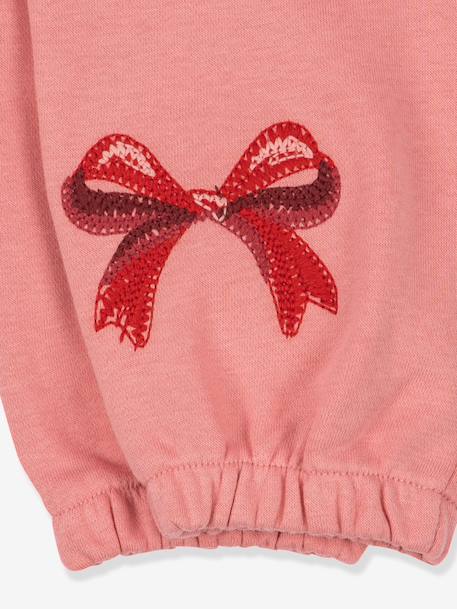 Joggers with bows rose 
