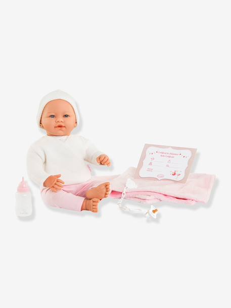 Newborn baby doll 42 cm rose 