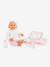 Newborn baby doll 42 cm rose 