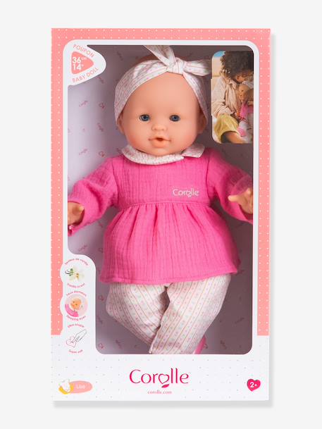 COROLLE Lise Tulips baby doll 36 cm rose 