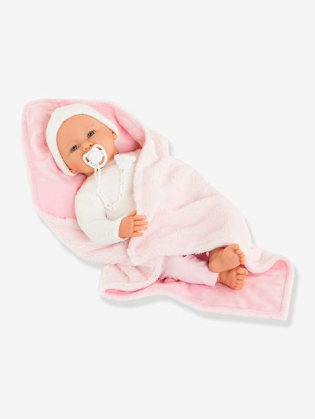 Newborn baby doll 42 cm rose 