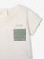 Customisable T-shirt and short set hazel+sage green 