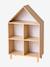 4-cube house shelving unit wood 