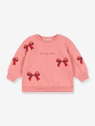 Baby-Jumpers, Cardigans & Sweaters-Sweaters-Round-neck sweatshirt 