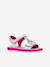 Girls' Joyfoot GEOX sandals fuchsia+white 