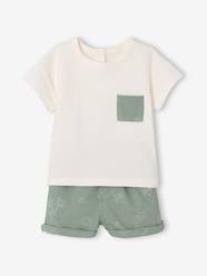 Baby-Outfits-Customisable T-shirt and short set 
