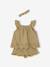 3-piece baby girl set khaki 