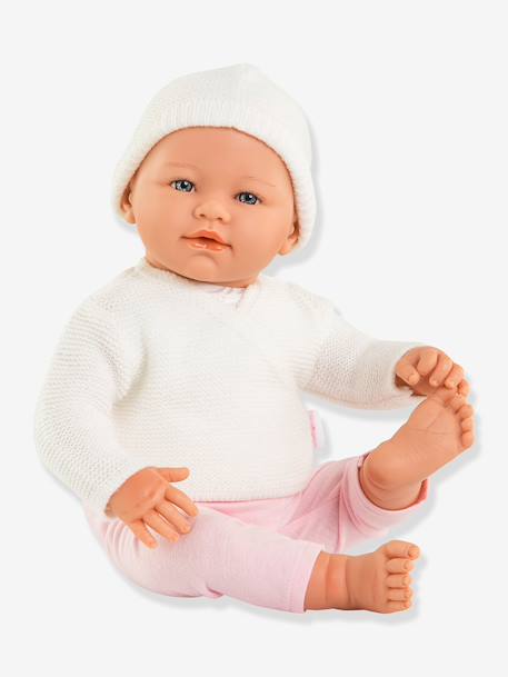 Newborn baby doll 42 cm rose 