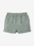 Customisable T-shirt and short set hazel+sage green 