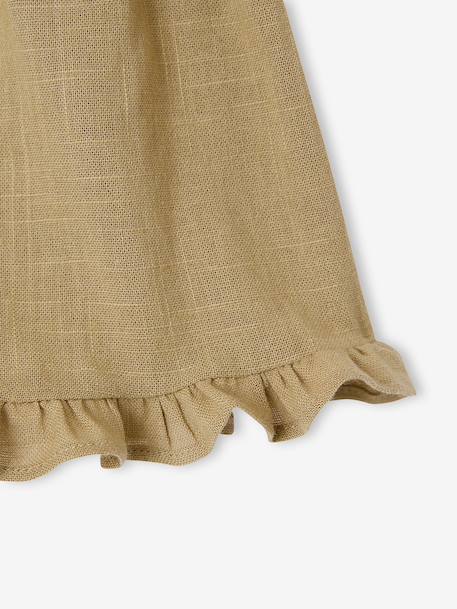 3-piece baby girl set khaki 