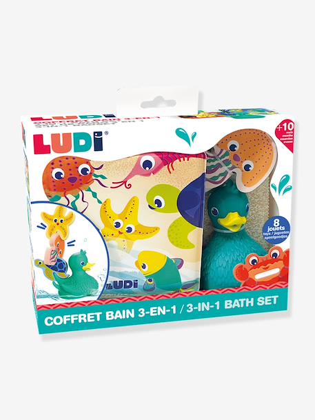 Lucky Duck bath set multicoloured 